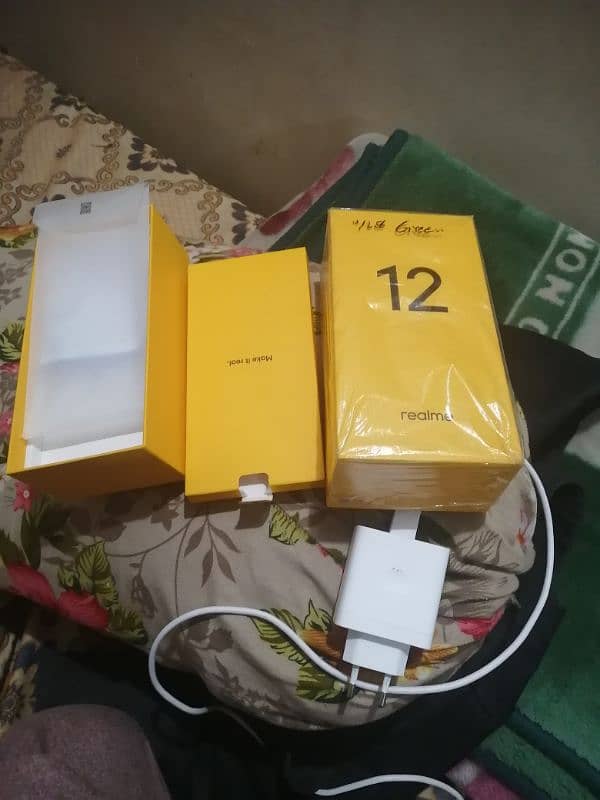 Realme 12 8+4 12 256 Complete box PTA approved 6 months warranty 1