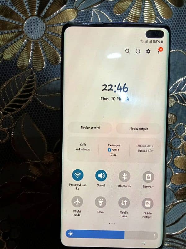 Samsung s10 plus 8 128 Pta approved Dual sim work 4