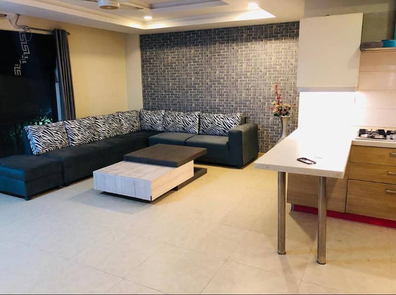 Height 1 Furnished one bedroom flat for rent in Height 1 bahria town Rawalpindi. 10