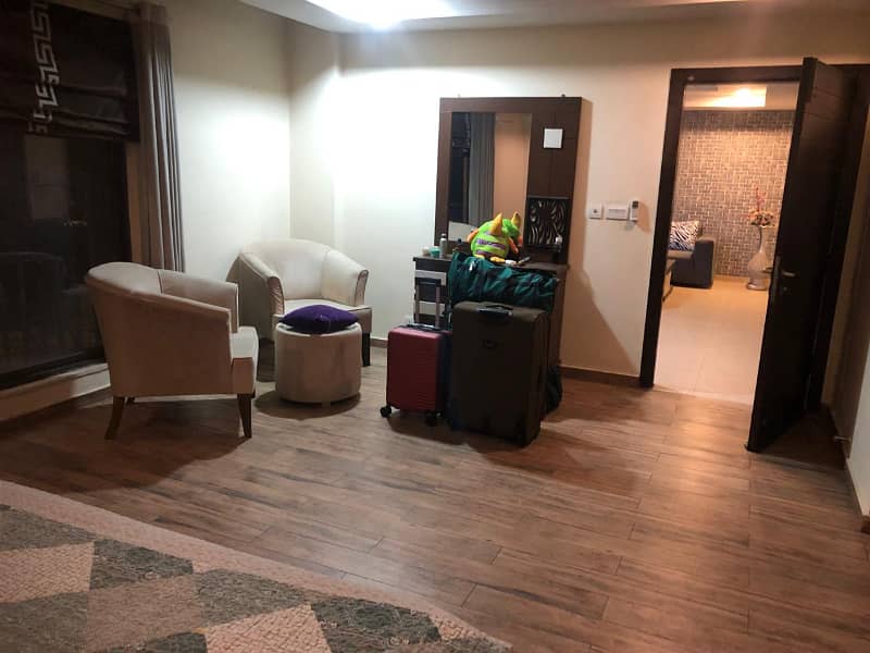 Height 1 Furnished one bedroom flat for rent in Height 1 bahria town Rawalpindi. 16