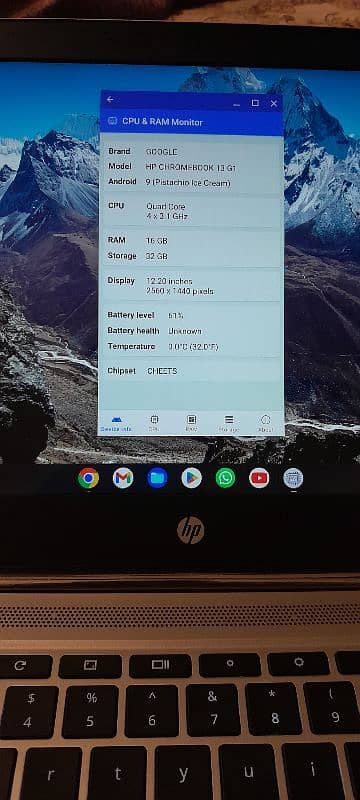 HP Chromebook 13 8