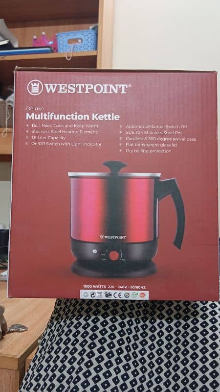 Westpoint Multifunctional Kettle 1