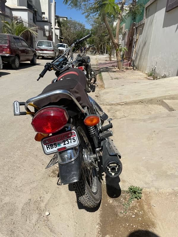 HONDA CG 125 2017 HYDERABAD NUMBER 1