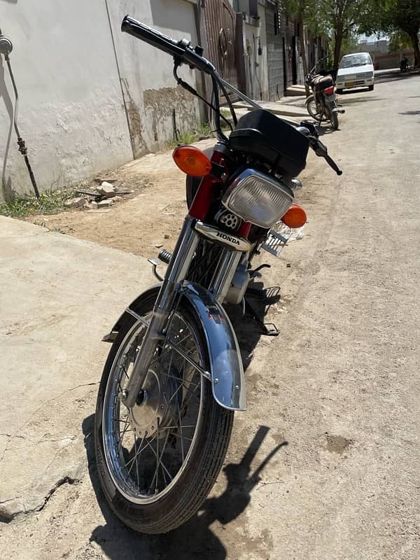 HONDA CG 125 2017 HYDERABAD NUMBER 4