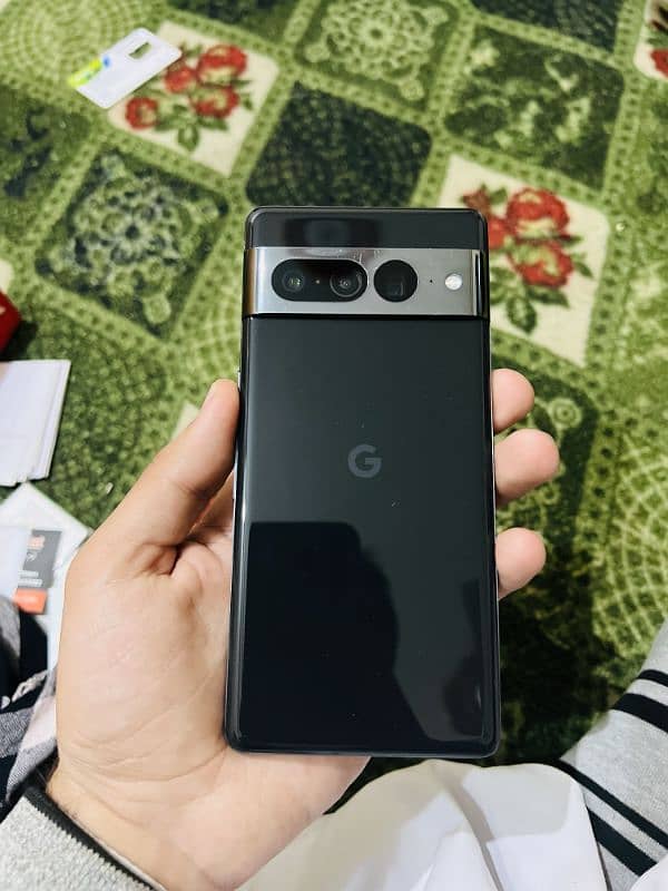 google pixel 7 pro 12/256 dual sim approved 0