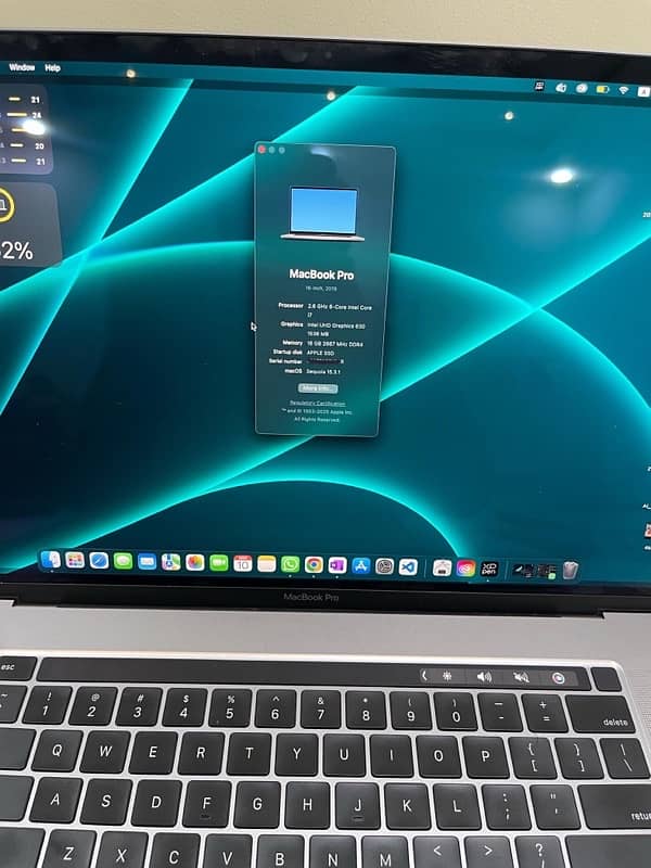 Macbook pro 2019 16inch 1TB SSD Core i7 16Gb Ram 4GB Graphics Card 14