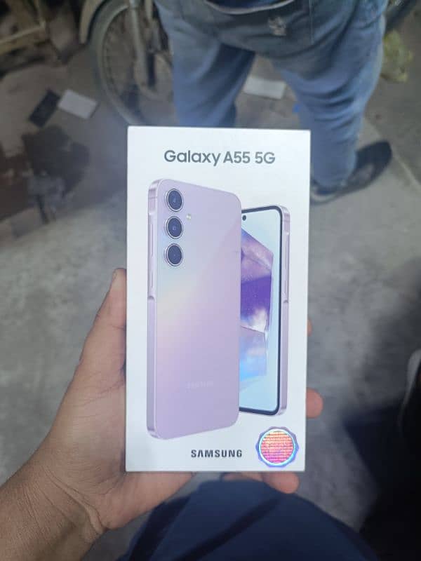 A55 Samsung 5G (8+8/256) Just Box Open,,,03221781446 1