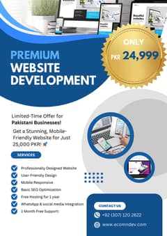 Professional Website Development | Modern, SEO & Mobile Optimized