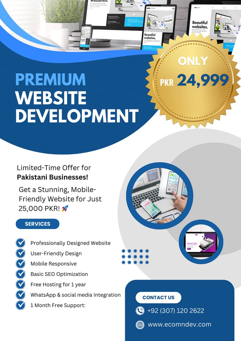 Professional Website Development | Modern, SEO & Mobile Optimized 0