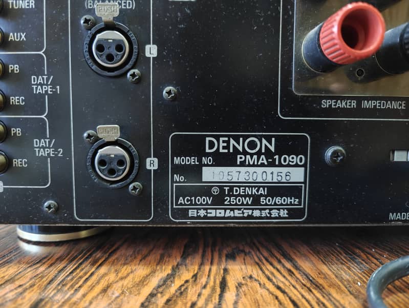 Denon PMA 1090 Audiophile Amplifier 4