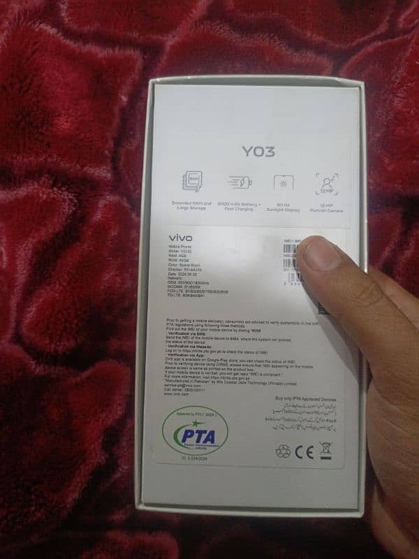 vivo Y03 model 6