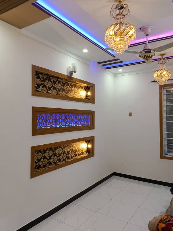 Beautiful 8 marla Double story house for rent in airport Housing Society Sector 1 near Express Highway 4