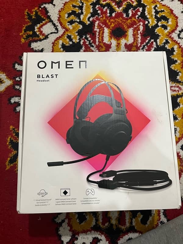 HP OMEN BLAST GAMING HEADSET 0