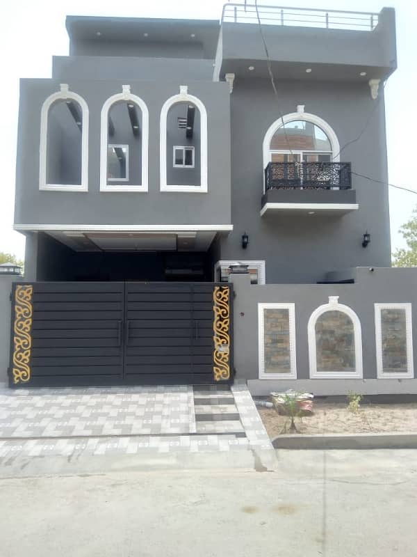 5.25 Marla Brand New Double Storey House For Sale 0