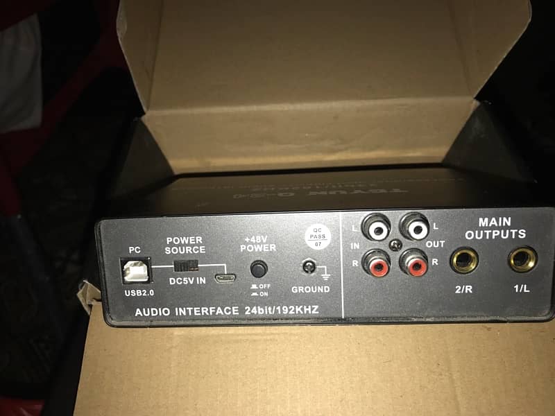 TEYUN Professional high quality Audio Interface 1