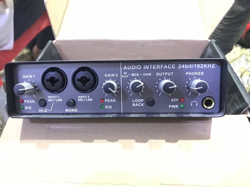 TEYUN Professional high quality Audio Interface 3