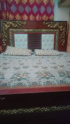 Bed with Dressing urjent sale