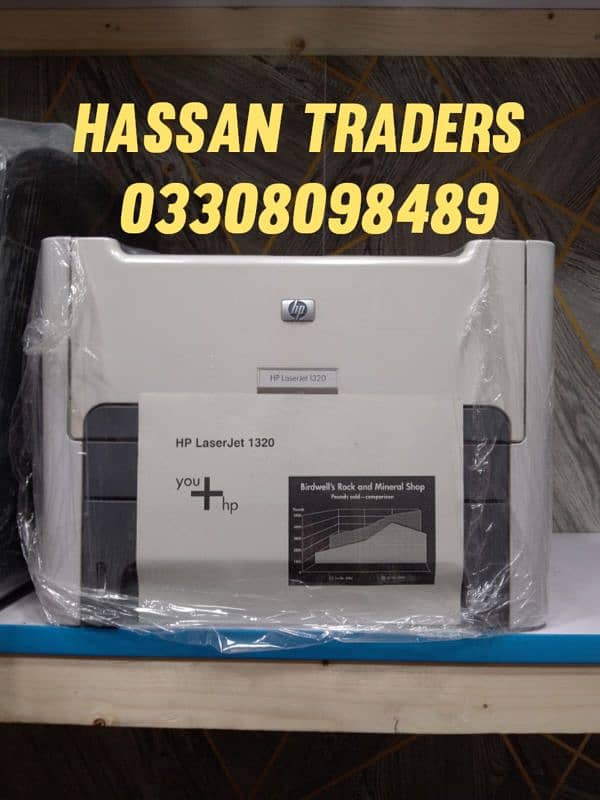 Hp laser jet 1320 Black and White for sale new Condition 0