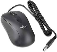 Fujitsu USB Wired Optical Mouse is ideal for office, home