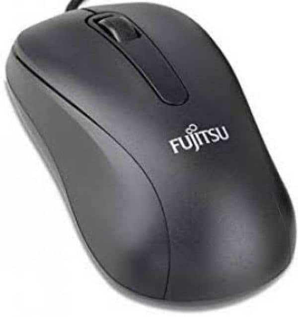 Fujitsu USB Wired Optical Mouse is ideal for office, home 1