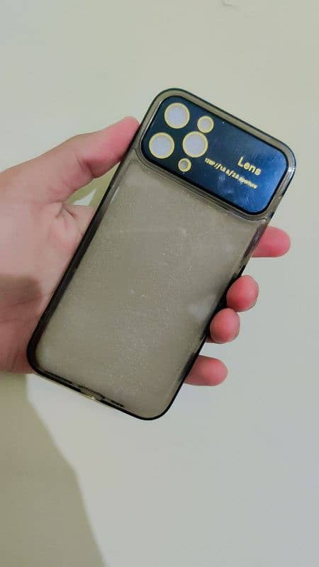 Premium Transparent Shockproof With 11 pro Mobile Case 1