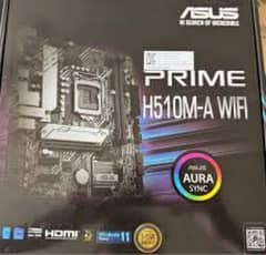 Asus Prime H510M-A WIFI + Intel i3 10100 Combo