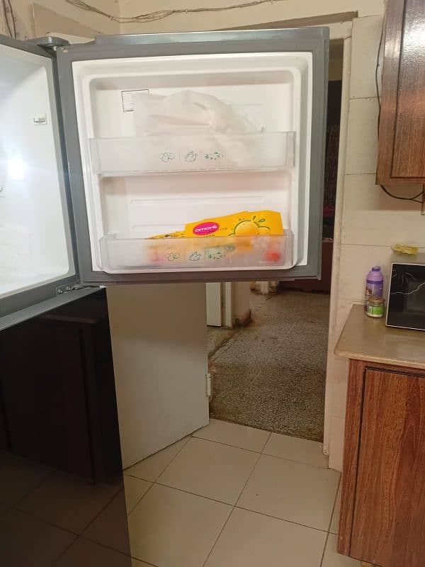 Haier HRF336 ITB Glass Door Fridge 3