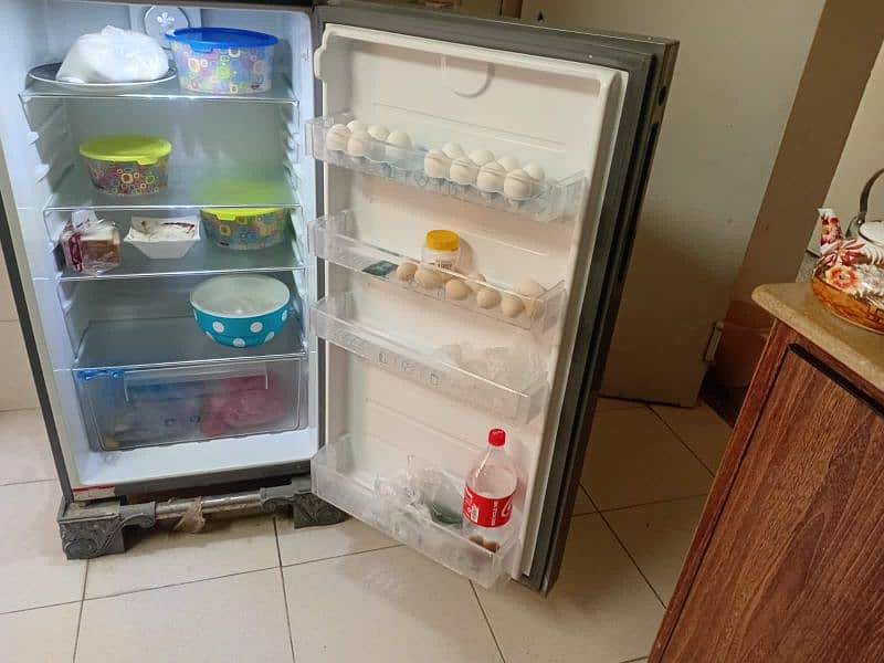 Haier HRF336 ITB Glass Door Fridge 6