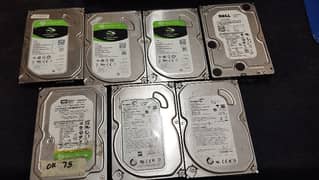 Hard Drive 1TB and 500GB