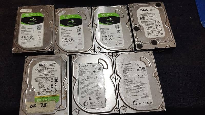 Hard Drive 1TB and 500GB 0