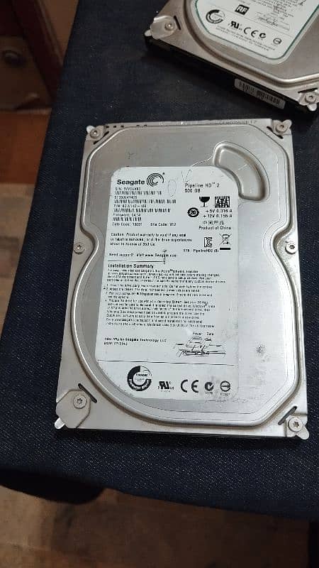 Hard Drive 1TB and 500GB 1