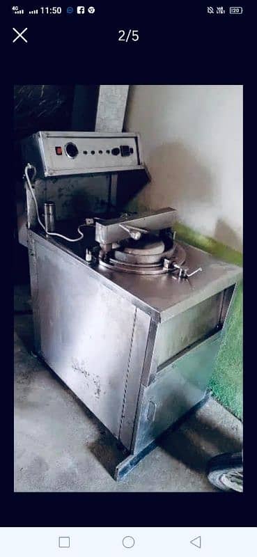 Chicken broast machine condition New 1