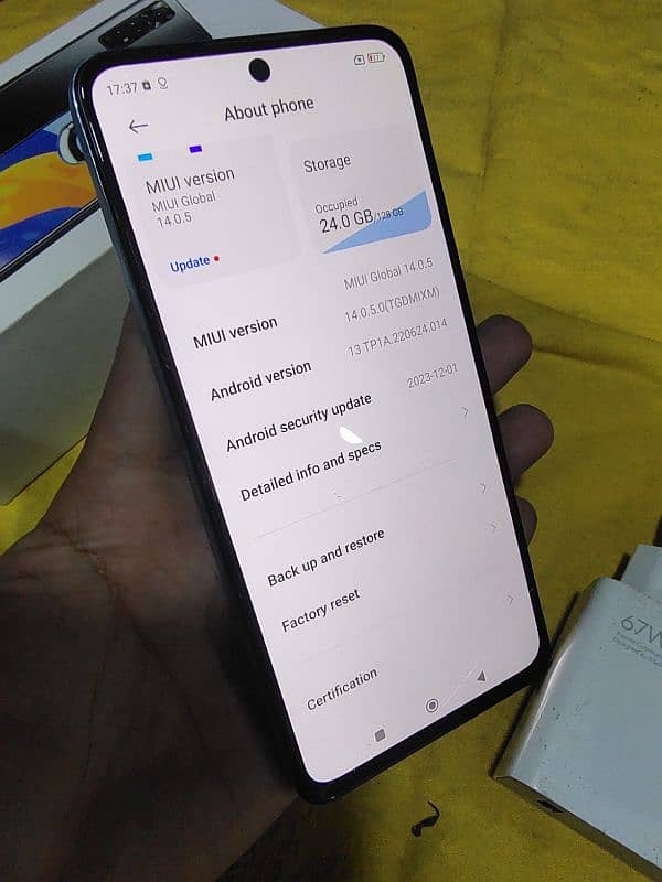 Redmi note 11 pro 8gb ram 1