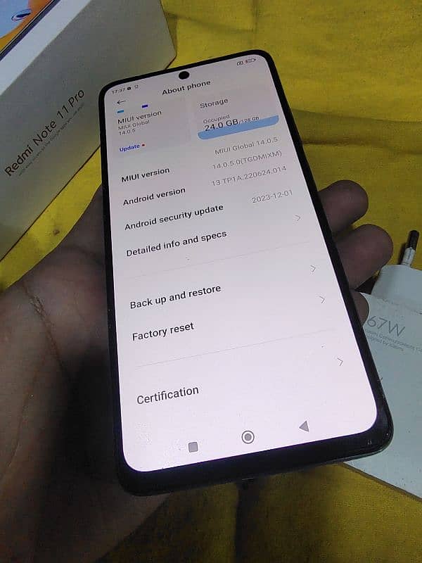 Redmi note 11 pro 8gb ram 2