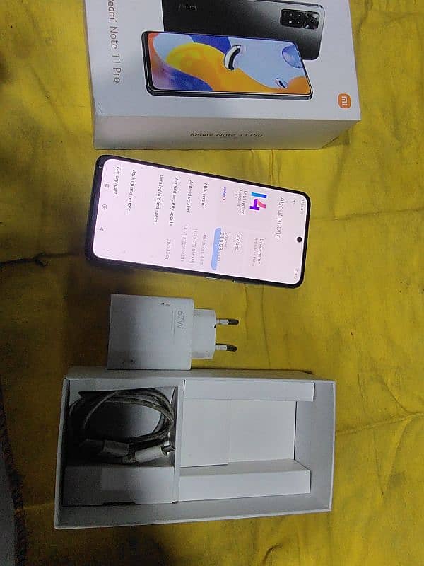 Redmi note 11 pro 8gb ram 10