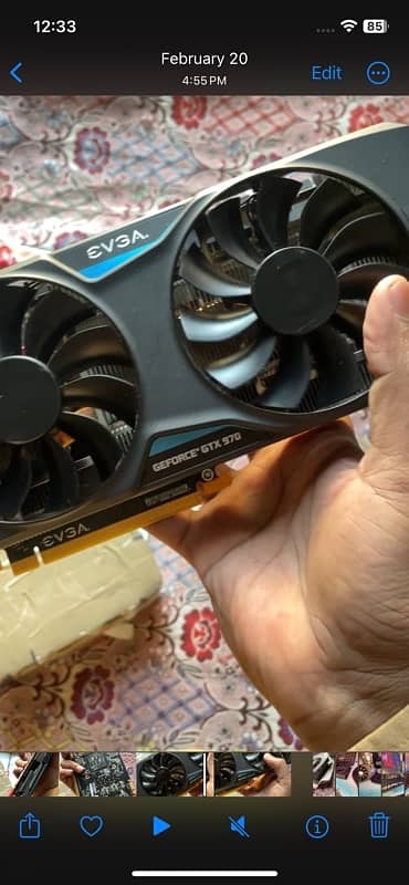 Gtx 970 Evga 4gb DDR5 256bit Dx 12 4