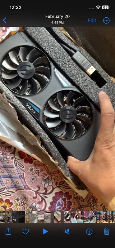 Gtx 970 Evga 4gb DDR5 256bit Dx 12 6