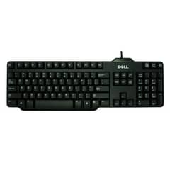 High-Quality Wired Keyboard – Dell, Lenovo, HP, 4Tech, Microsoft