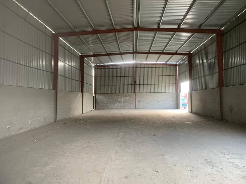 A newly built warehouse is available for rent. 0