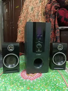 Branded Woofer 5.1 Bluetooth With 2 Speakers