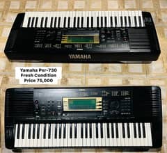 Yamaha psr-730 keyboard in Fresh Condation Piano Guitars Ukulele Benjo