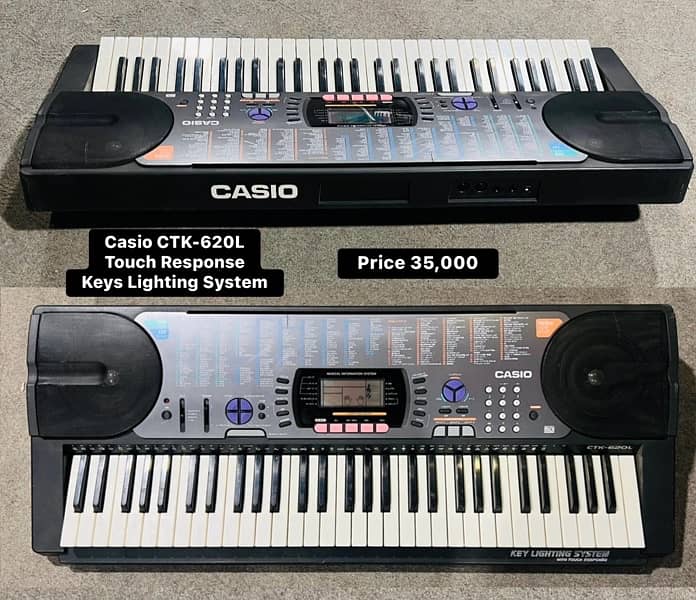 Yamaha Psr-650 Keyboard Casio Piano Guitar Bass Electric Ukulele 11