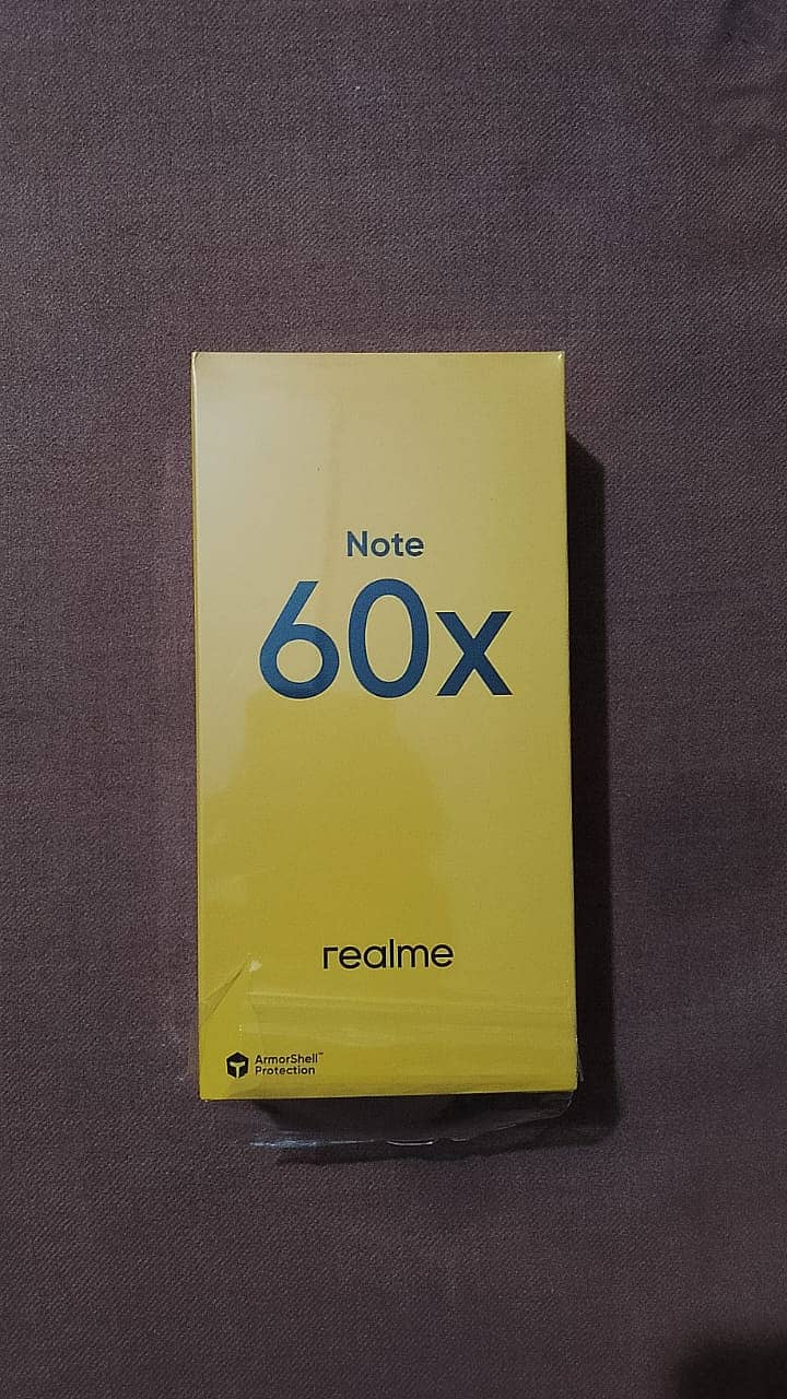 Realme Note 60x 3Gb+5GB Ram,64GB Memory with box and cable 0