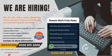 Daily Payout Providing Genuine Part-time/Full-Time JoBs at Home