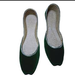 women,s velvet Plain khussa