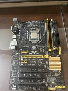 Asus b85 Plus motherboard, Core i7 4790 Processor and 16 GB Ram