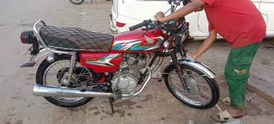 Honda CG 125 2023 Karachi nmbr 0347-3011734