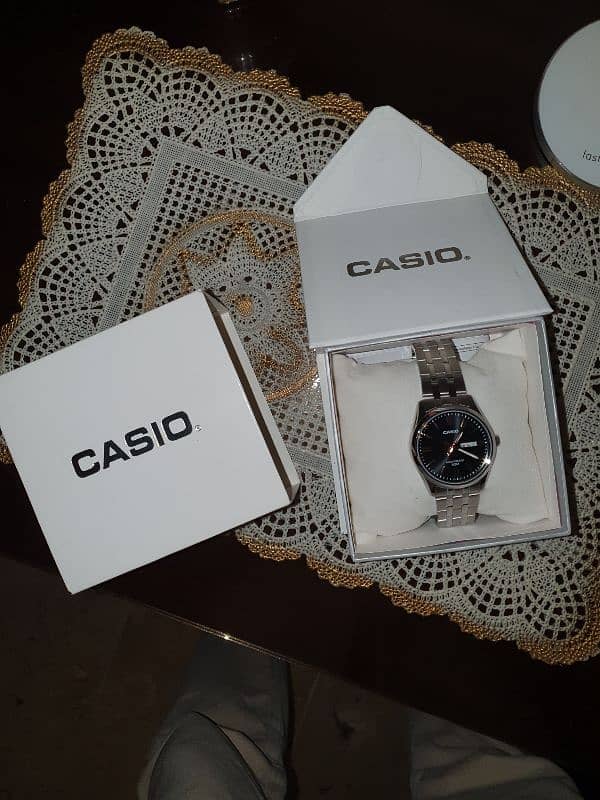 Casio watch(only 2 times used) 1