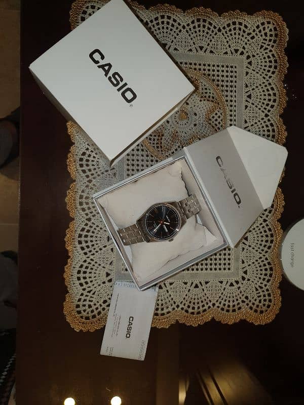 Casio watch(only 2 times used) 6