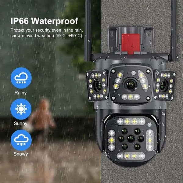 6MP DUAL LENS IP WIFI CCTV CAMERA FOR HOME SECURITY 1